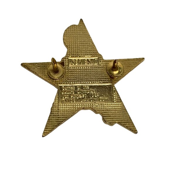 Sam the Eagle Tennis Star Lapel Pin Los Angeles Summer Olympic Games 1984 - Picture 5 of 6